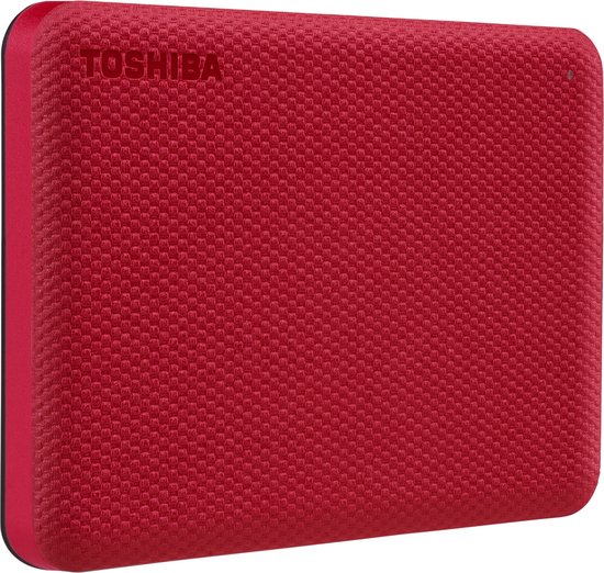 External Hard Drive Toshiba CANVIO ADVANCE Red 1 TB USB 3.2 Gen 1 van Merkloos