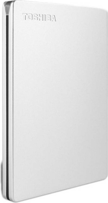 External Hard Drive Toshiba CANVIO SLIM Silver 2 TB van Merkloos
