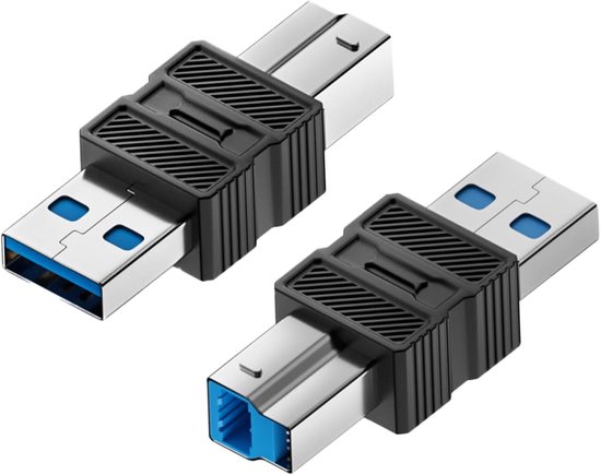 Externe Adapter - USB Converter - Apparaten Verbinden - Plug and Play - 6.6 x 3.3 cm - Zwart