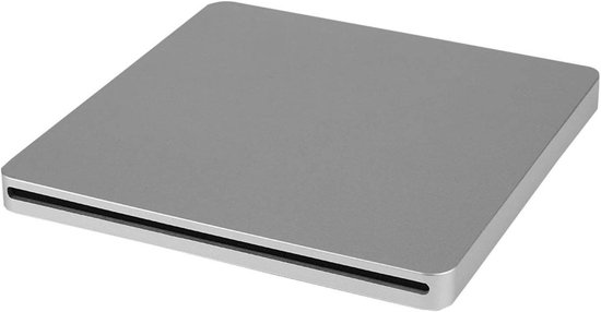 Externe DVD Brander - Draagbare Drive - Bestanden Archiveren - Stille Werking - 20 x 17 x 3 cm - Zwart