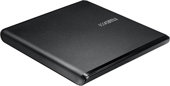 Externe DVD Brander - Draagbare DVD Writer - Dvd's Branden - Ultra Slim Ontwerp - 14.5 cm - Zwart