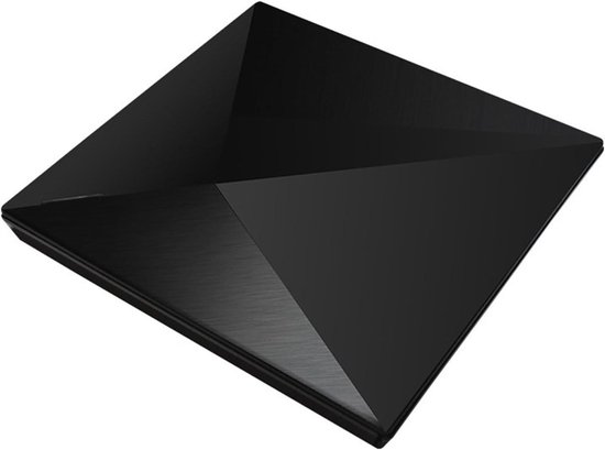 Externe DVD Brander - Optisch Station - Bestanden Opslaan - Plug and Play - Compact Formaat - Zwart