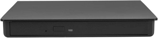Externe DVD Brander - Optische Drive - Data Archiveren - USB Powered - Draagbaar - Zwart