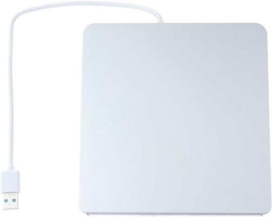 Externe DVD Brander - USB CD/DVD Station - Bestanden Archiveren - Draagbaar Slank Ontwerp - USB 3.0 - Zwart
