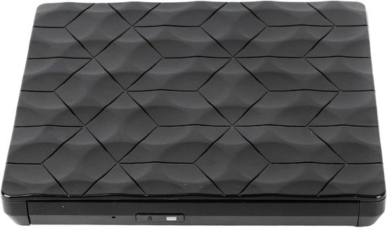 Externe DVD-drive - Draagbare Brander - Bestanden Back-uppen - Ultradun Ontwerp - USB 3.0 - Zwart