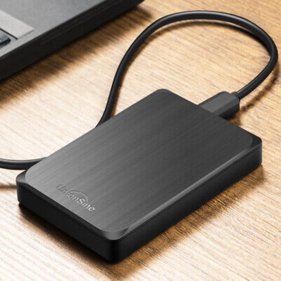 Externe harde schijf 250 GB - Unionsine® - betrouwbare opslagruimte schijf - HDD - windows / mac / xbox van Merkloos