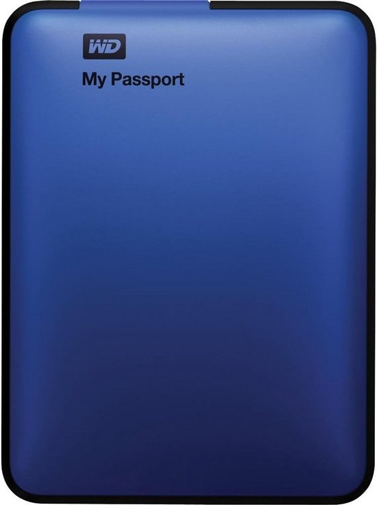 Externe harde schijf 2TB USB 3.0 Blauw Opslag voor PC en Mac van Merkloos