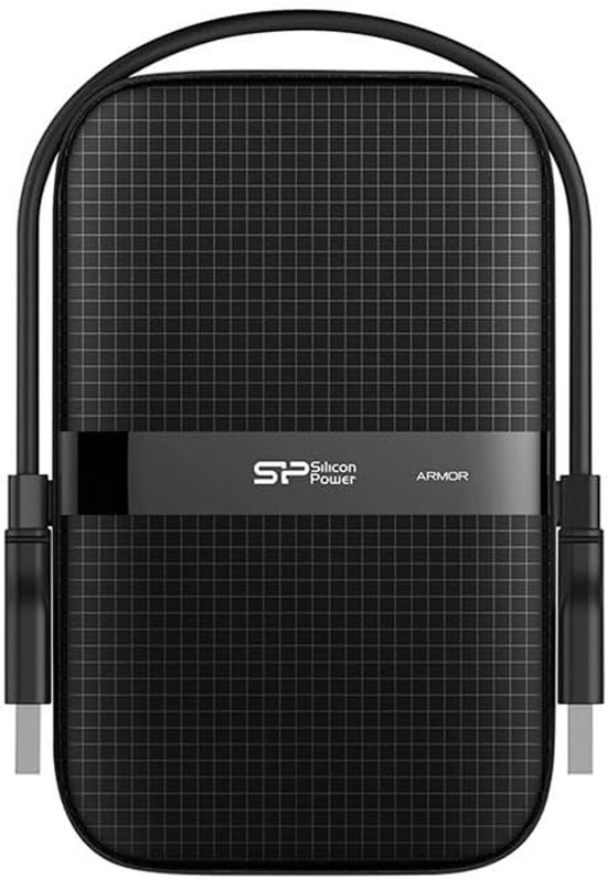 Externe Harde Schijf 4TB - Draagbare Opslag USB 3.2 - 2.5 Inch Zwart