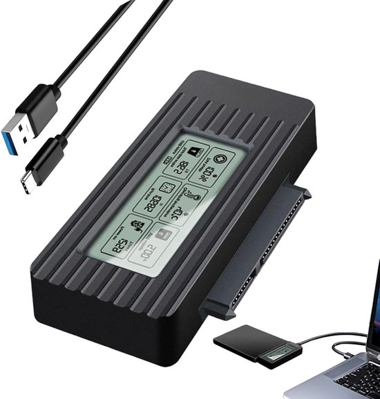 Externe Harde Schijf Adapter - Hard Drive Dock USB - Data Back-up - Snelle Data Overdracht - Tot 16 TB