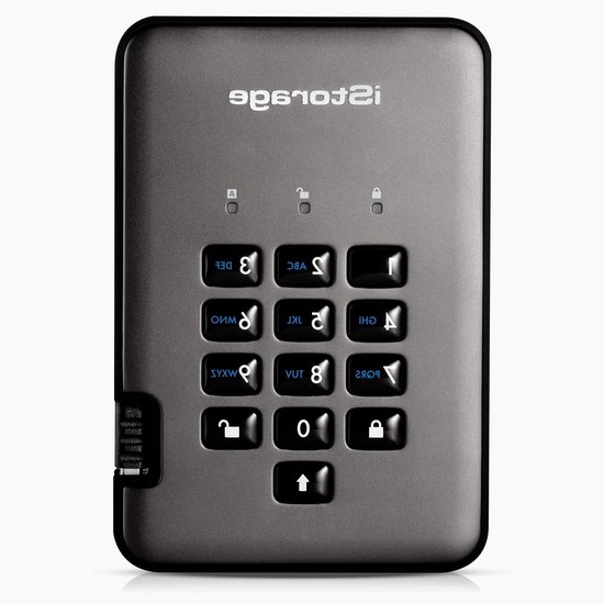 Externe Harde Schijf - Beveiligde Opslag - Data Beschermen - FIPS 140-2 Level 2 - 1 TB - Grafiet