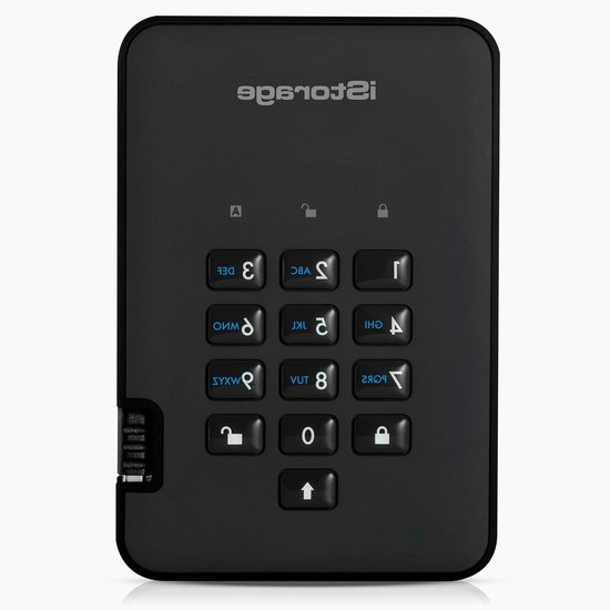 Externe Harde Schijf - Beveiligde Opslag - Digitale Assets Beschermen - Hardware Encryptie - 2 TB - Zwart