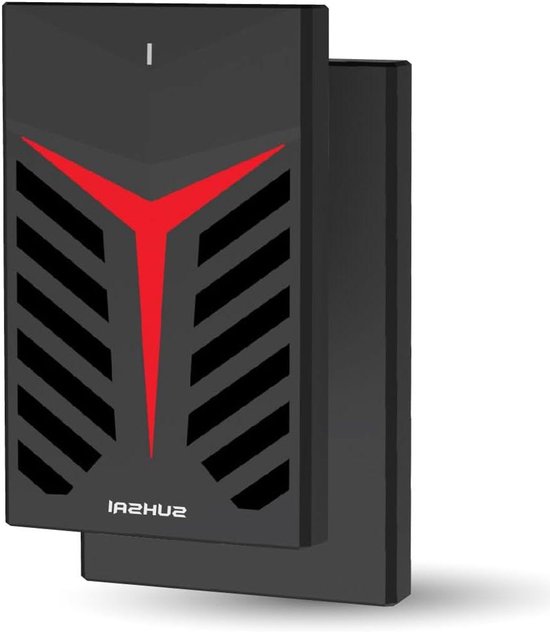 Externe harde schijf - Draagbare HDD - Gegevens opslaan - Plug-and-play functie - 500 GB - Zwart