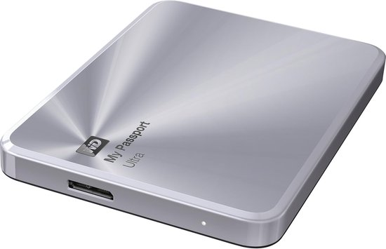 Externe Harde Schijf - Draagbare Opslag - Bestanden Back-uppen - Hardware Encryptie - 1TB Opslag - Zilver
