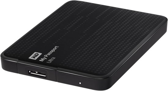 Externe Harde Schijf - Draagbare Opslag - Bestanden Backuppen - Hardware Encryptie - 500 GB - Zwart