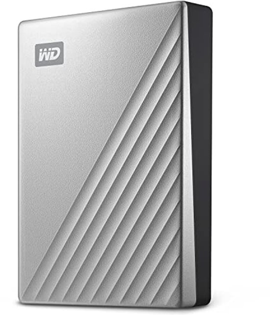Externe Harde Schijf - Draagbare Opslag - Bestanden Opslaan - Hardware Versleuteling - 2 TB - Zilver