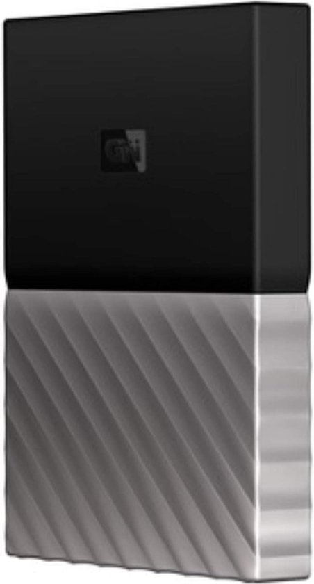 Externe Harde Schijf - Draagbare Opslag - Bestanden Opslaan - Hardwarematige Versleuteling - 2 TB - Zwart Grijs