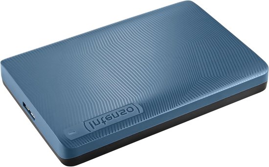 Externe Harde Schijf - Draagbare Opslag - Bestanden Opslaan - Inclusief Backup Software - 2 TB - Blauw