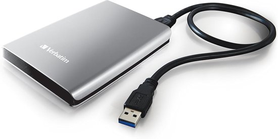 Externe Harde Schijf - Draagbare Opslag - Bestanden Opslaan - Plug and Play - 1TB - Zilver