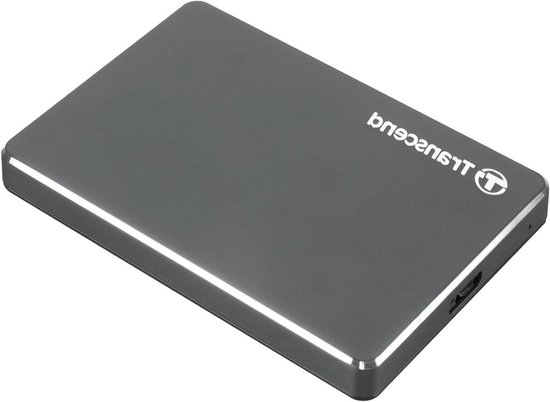 Externe Harde Schijf - Draagbare Opslag - Bestanden Opslaan - Razendsnelle Overdracht - 1TB Capaciteit - Ijzer Grijs