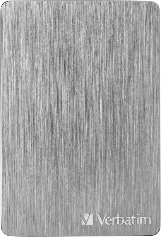 Externe Harde Schijf - Draagbare Opslag - Bestanden Opslaan - Slank Aluminium Design - 1 TB - Zilver
