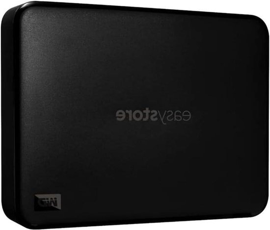 Externe Harde Schijf - Draagbare Opslag - Bestanden Opslaan - Snelle Dataoverdracht - 6 TB - Zwart
