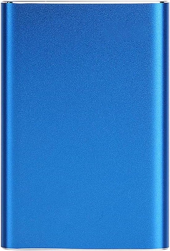 Externe harde schijf - Draagbare opslag - Bestanden opslaan - Snelle USB 3.0 - 160 GB - Blauw