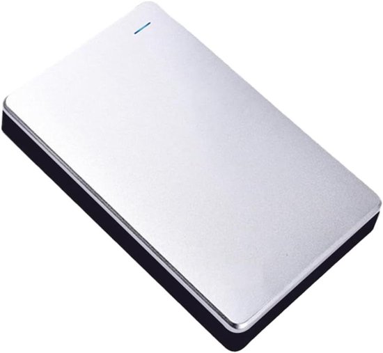 Externe Harde Schijf - Draagbare Opslag - Bestanden Opslaan - Snelle USB 3.0 - 1TB Capaciteit - Zilver