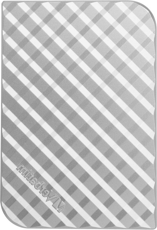 Externe Harde Schijf - Draagbare Opslag - Bestanden Opslaan - Snelle USB 3.0 - 2 TB - Zilver