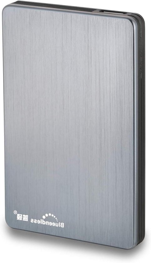 Externe Harde Schijf - Draagbare Opslag - Bestanden Opslaan - Snelle USB 3.0 - 25 inch - Grijs