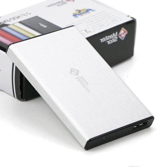 Externe Harde Schijf - Draagbare Opslag - Bestanden Opslaan - Super Speed USB 3.0 - 120GB - Zilver