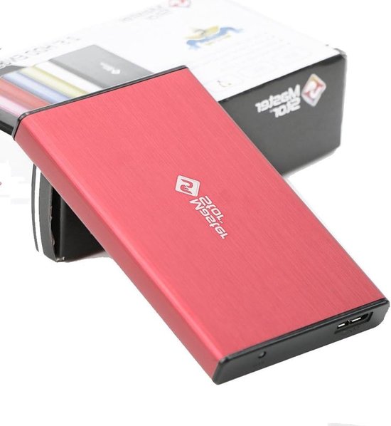 Externe Harde Schijf - Draagbare Opslag - Bestanden Opslaan - Super Speed USB 3.0 - 160 GB - Rood