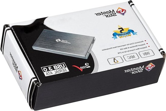 Externe Harde Schijf - Draagbare Opslag - Bestanden Opslaan - Super-Speed USB 3.0 - 160 GB - Zwart