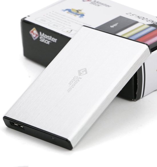 Externe Harde Schijf - Draagbare Opslag - Bestanden Opslaan - Super-Speed USB 3.0 - 250GB - Zilver