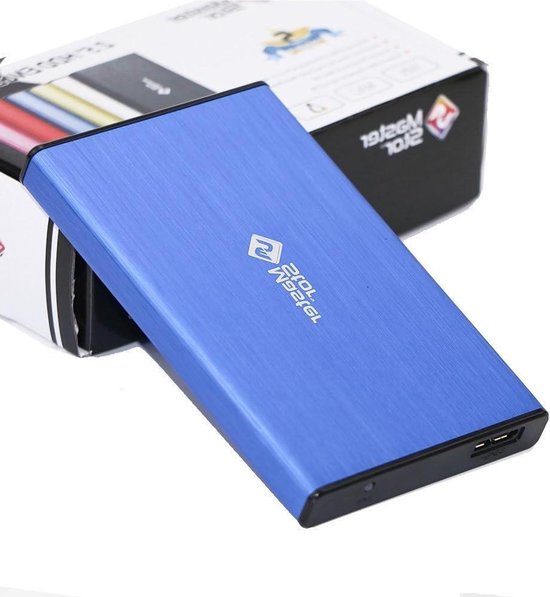 Externe Harde Schijf - Draagbare Opslag - Bestanden Opslaan - Super Speed USB 3.0 - 80 GB - Blauw