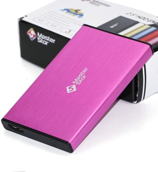 Externe Harde Schijf - Draagbare Opslag - Bestanden Opslaan - Supersnelle USB 3.0 - 160 GB - Roze