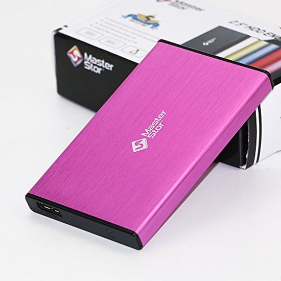 Externe Harde Schijf - Draagbare Opslag - Bestanden Opslaan - Supersnelle USB 3.0 - 80 GB - Roze