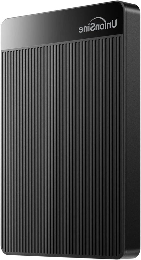 Externe harde schijf - Draagbare opslag - Bestanden opslaan - Ultrasnelle overdracht - 4 TB - Zwart