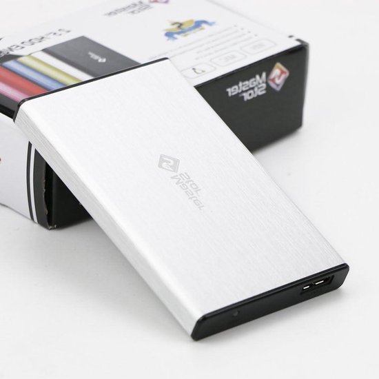 Externe Harde Schijf - Draagbare Opslag - Bestanden Overzetten - Super-Speed USB 3.0 - 320 GB - Zilver