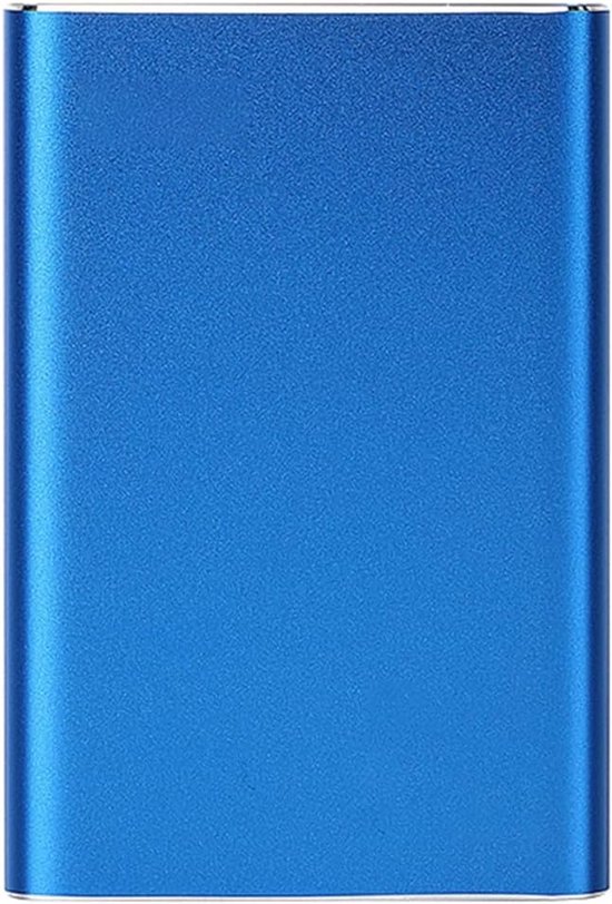 Externe Harde Schijf - Draagbare Opslag - Data Back-up - Snelle USB 3.0 - 25 Inch - Blauw