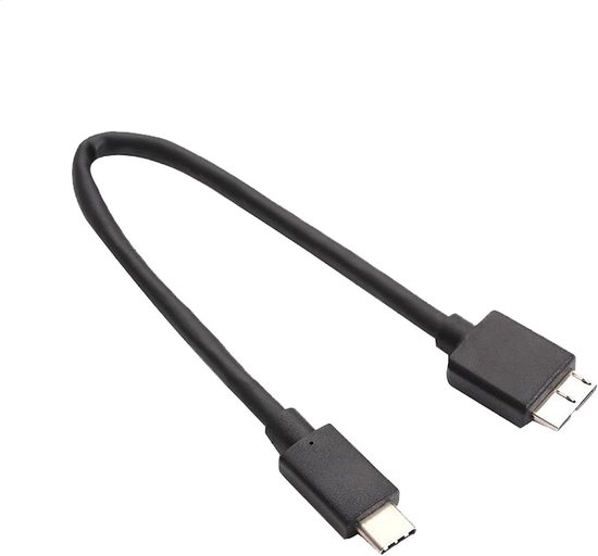 Externe Harde Schijf Kabel - Data Overdracht Snoer - Snelle Back-up - Tot 5TB Capaciteit - 30 cm Lengte