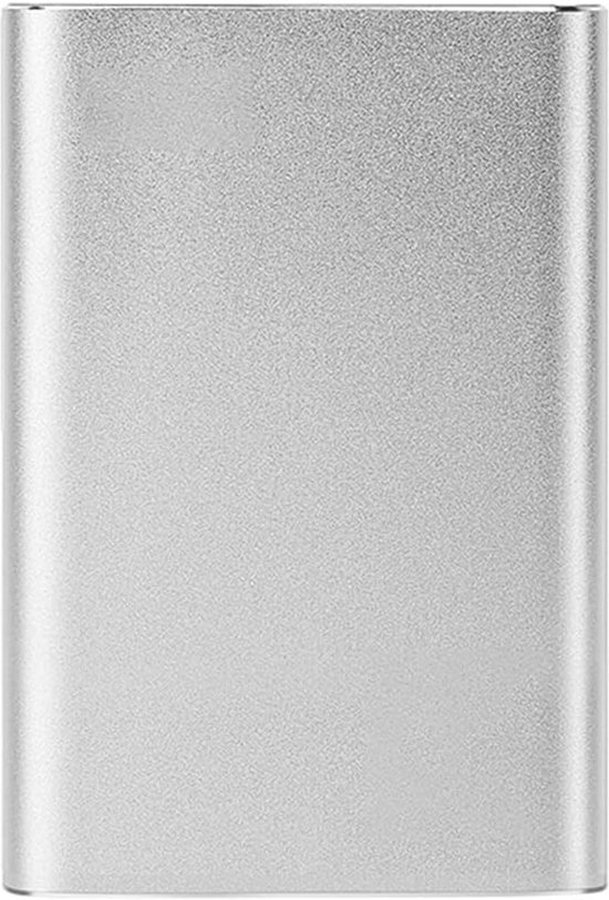 Externe Harde Schijf - Mobiele Opslag - Data Back-up - Hoge Snelheid USB 3.0 - 25 Inch - Zilver