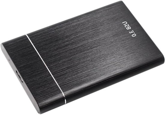 Externe Harde Schijf - Mobiele Opslag - Data Opslaan - Stoot- en Valbestendig - 1 TB - Zwart