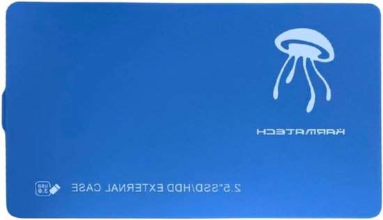 Externe harde schijf - Opslagapparaat - Bestanden Opslaan - Gereviseerd product - 500 GB - Blauw