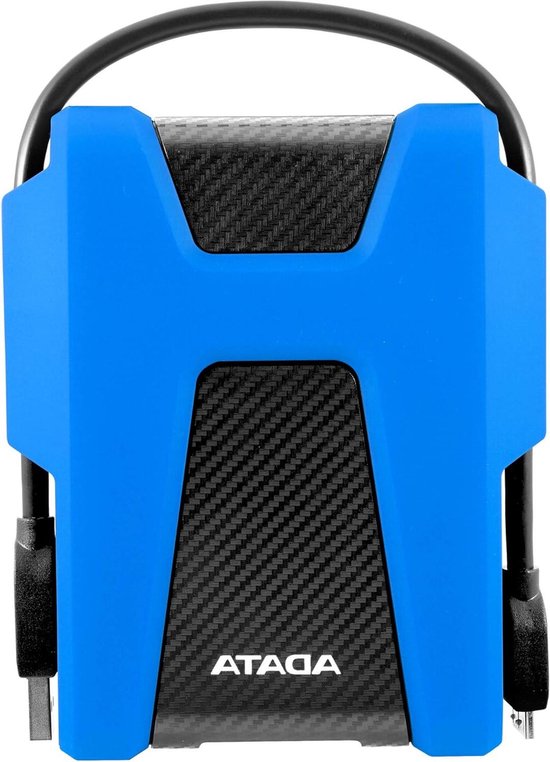 Externe Harde Schijf - Opslagmedium - Gegevens Beschermen - Militaire Bescherming - 1 TB - Blauw