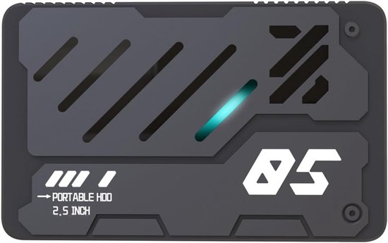 Externe Harde Schijf - Opslagschijf - Bestanden Opslaan - Type-C SuperSpeed - 500 GB - Zwart