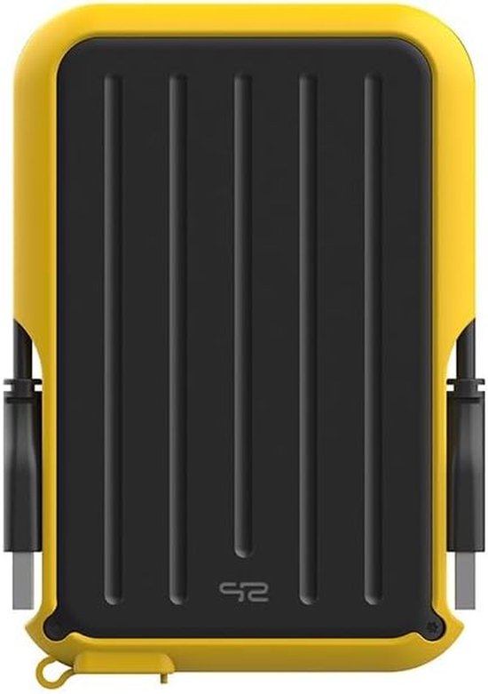 Externe Harde Schijf - Opslagstation HDD - Bestanden Opslaan - Schokbestendig Ontwerp - 1TB - Zwart