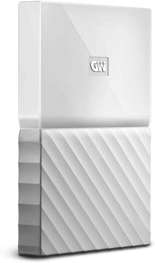 Externe Harde Schijf - Portable HDD - Bestanden Opslaan - Wachtwoord Beveiliging - 2TB - Wit