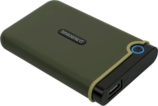 Externe Harde Schijf - Portable Opslag - Bestanden Opslaan - Militaire Schokbestendigheid - 2TB - Groen