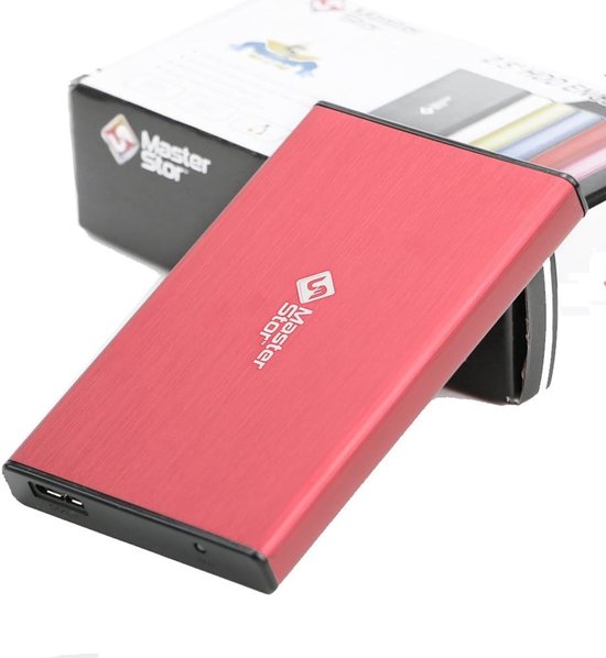 Externe Harde Schijf - Portable Schijf - Bestanden Opslaan - Super-Speed USB 3.0 - 160 GB - Rood