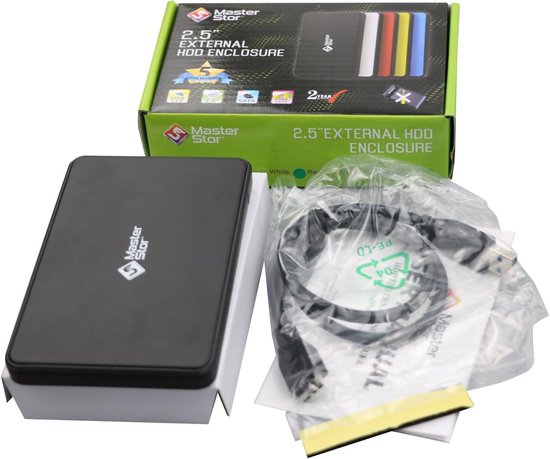 Externe Harde Schijf - Portable Schijf - Bestanden Opslaan - Super Speed USB 3.0 - 2.5 inch - Zwart